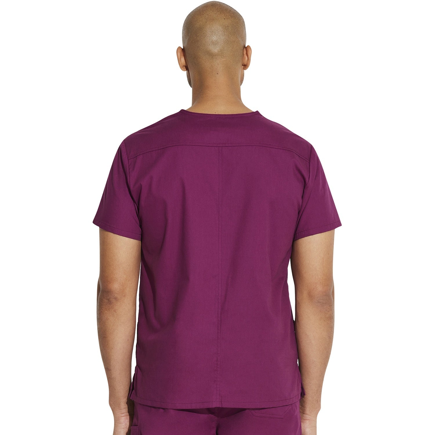 Men's EDS Signature V-Neck Scrub Top - Image 2