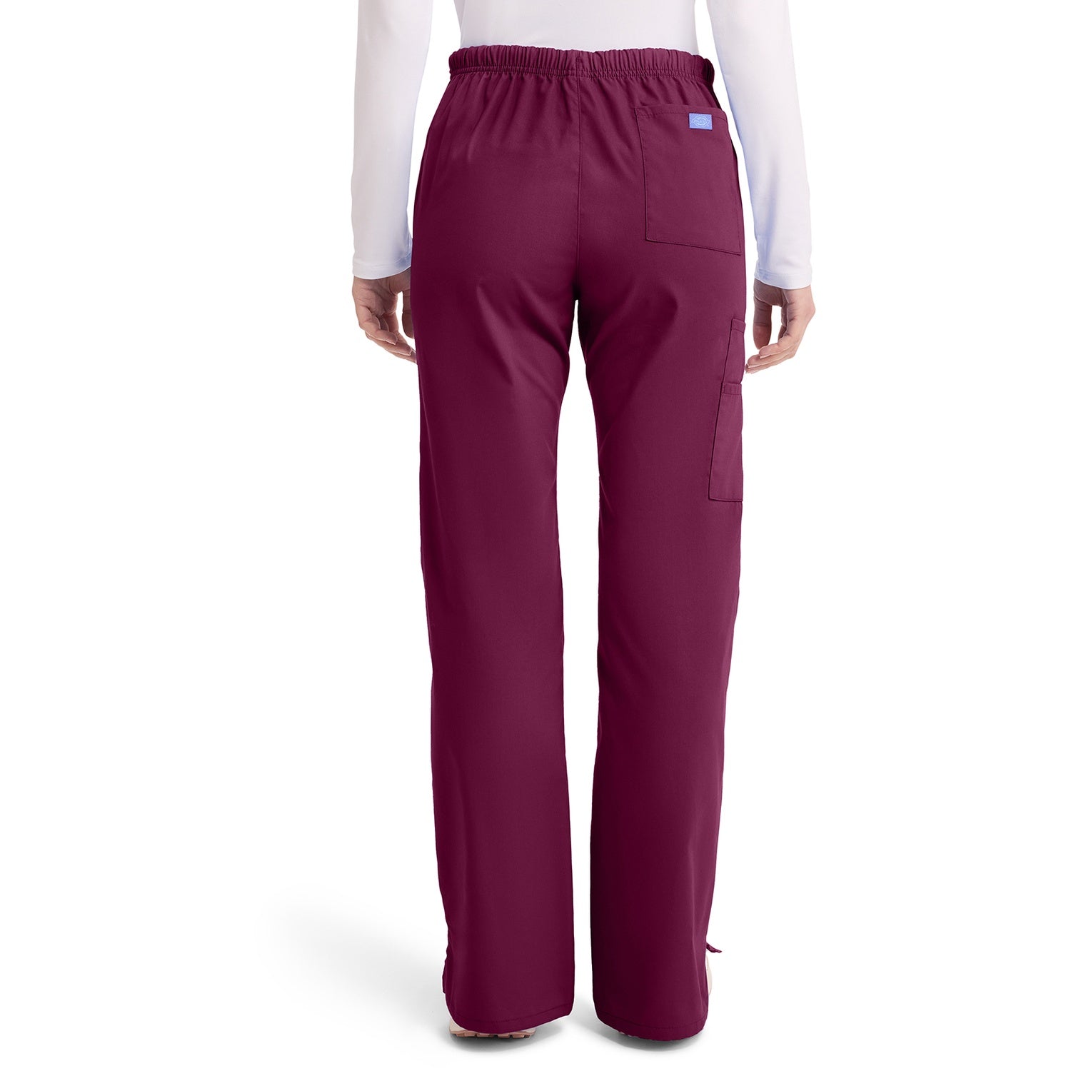 Women's EDS Signature Mid Rise Drawstring Cargo Scrub Pant - Image 2