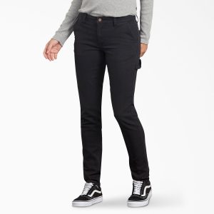 Women's FLEX Slim Fit Duck Carpenter Pants
