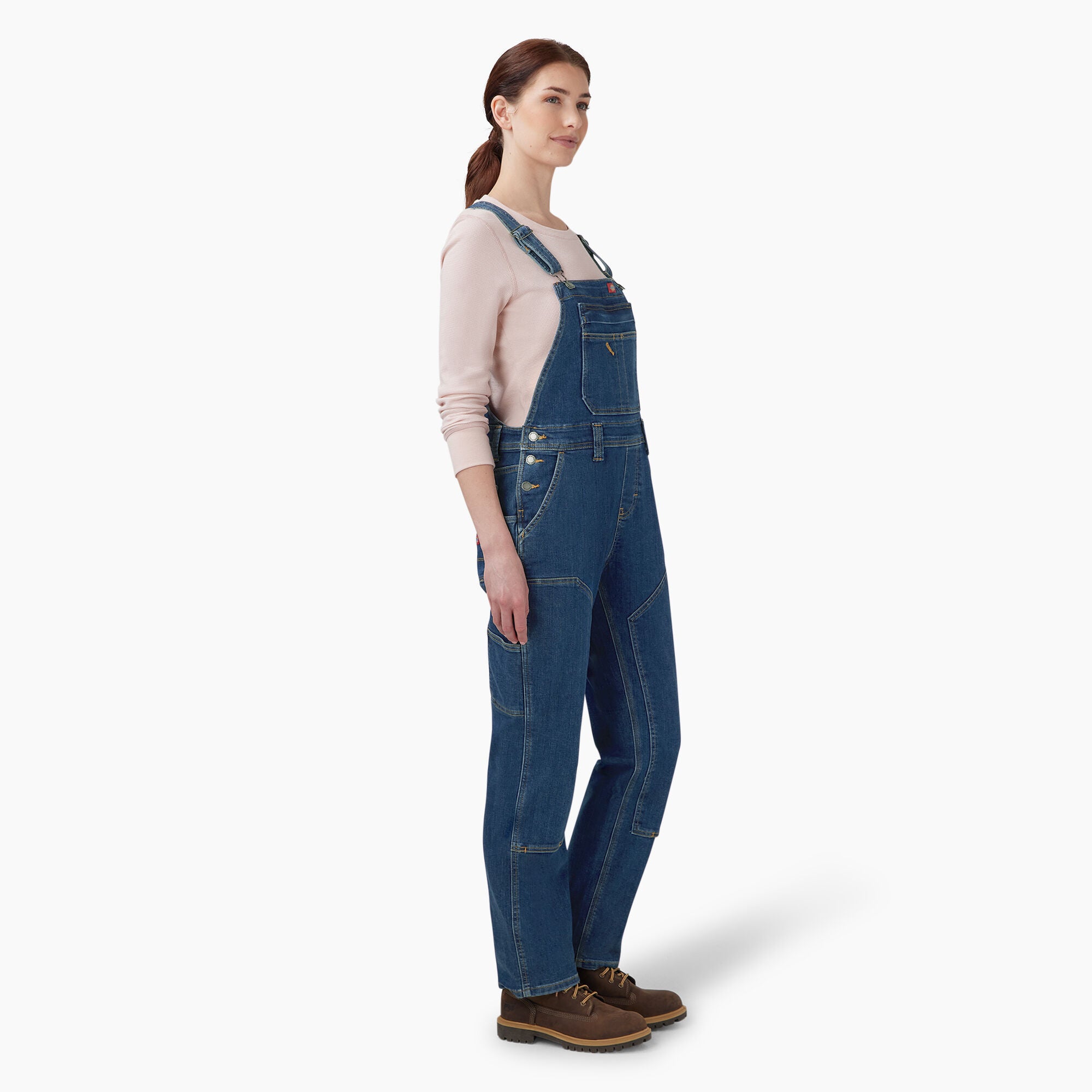 Women's Double Front Bib Overalls - Image 4