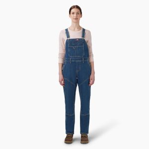 Women's Double Front Bib Overalls