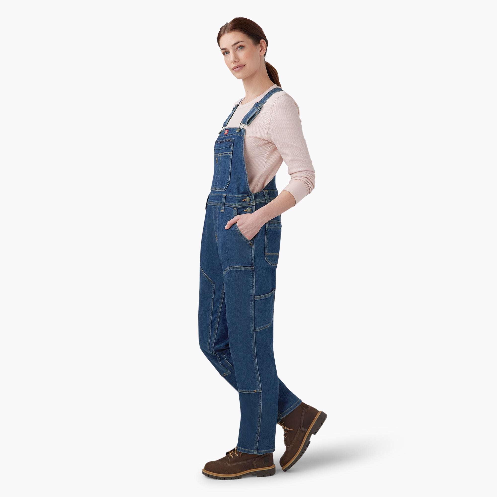 Women's Double Front Bib Overalls - Image 14