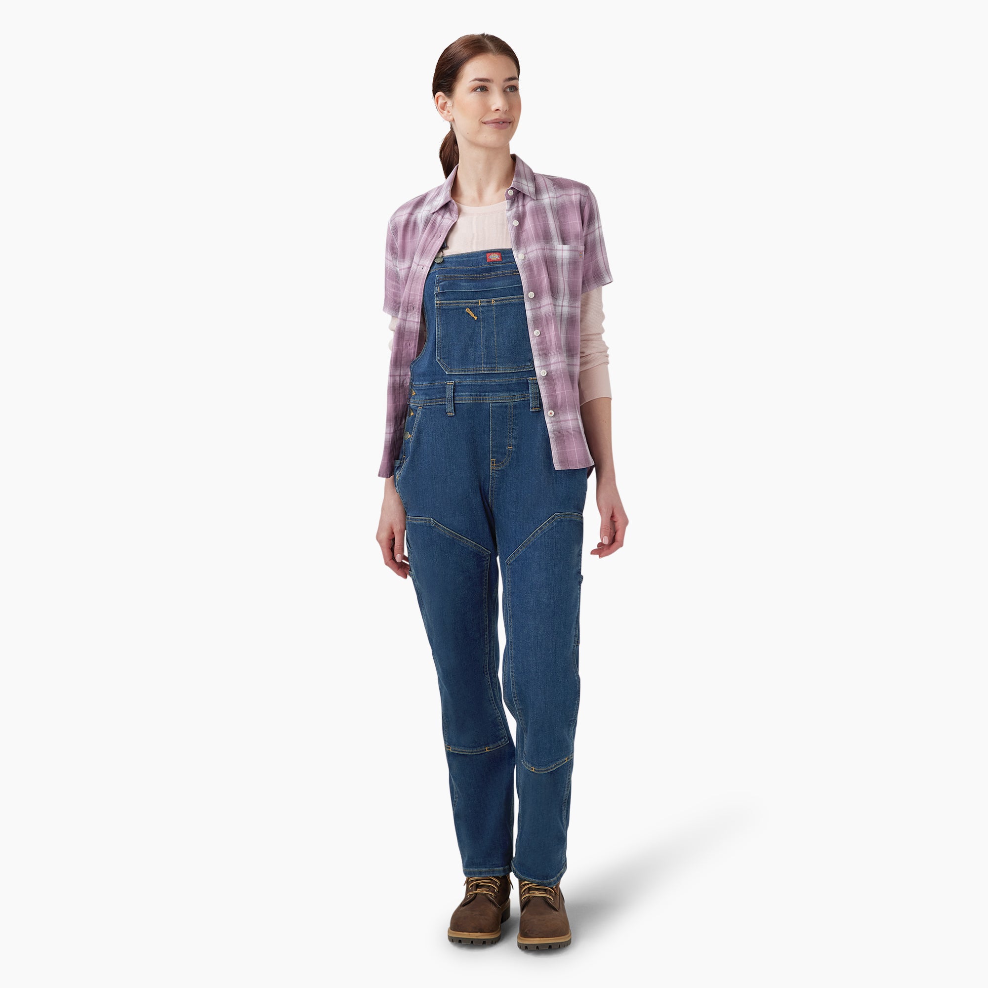 Women's Double Front Bib Overalls - Image 16