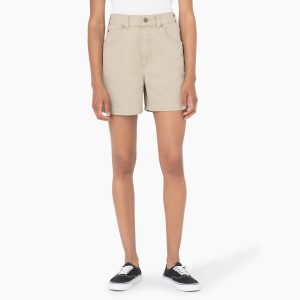 Women's Regular Fit Duck Shorts. 5