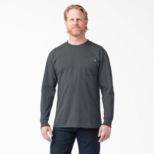 Heavyweight Long Sleeve Pocket T-Shirt