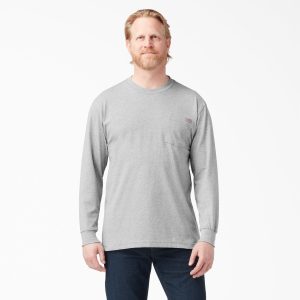 Heavyweight Long Sleeve Pocket T-Shirt