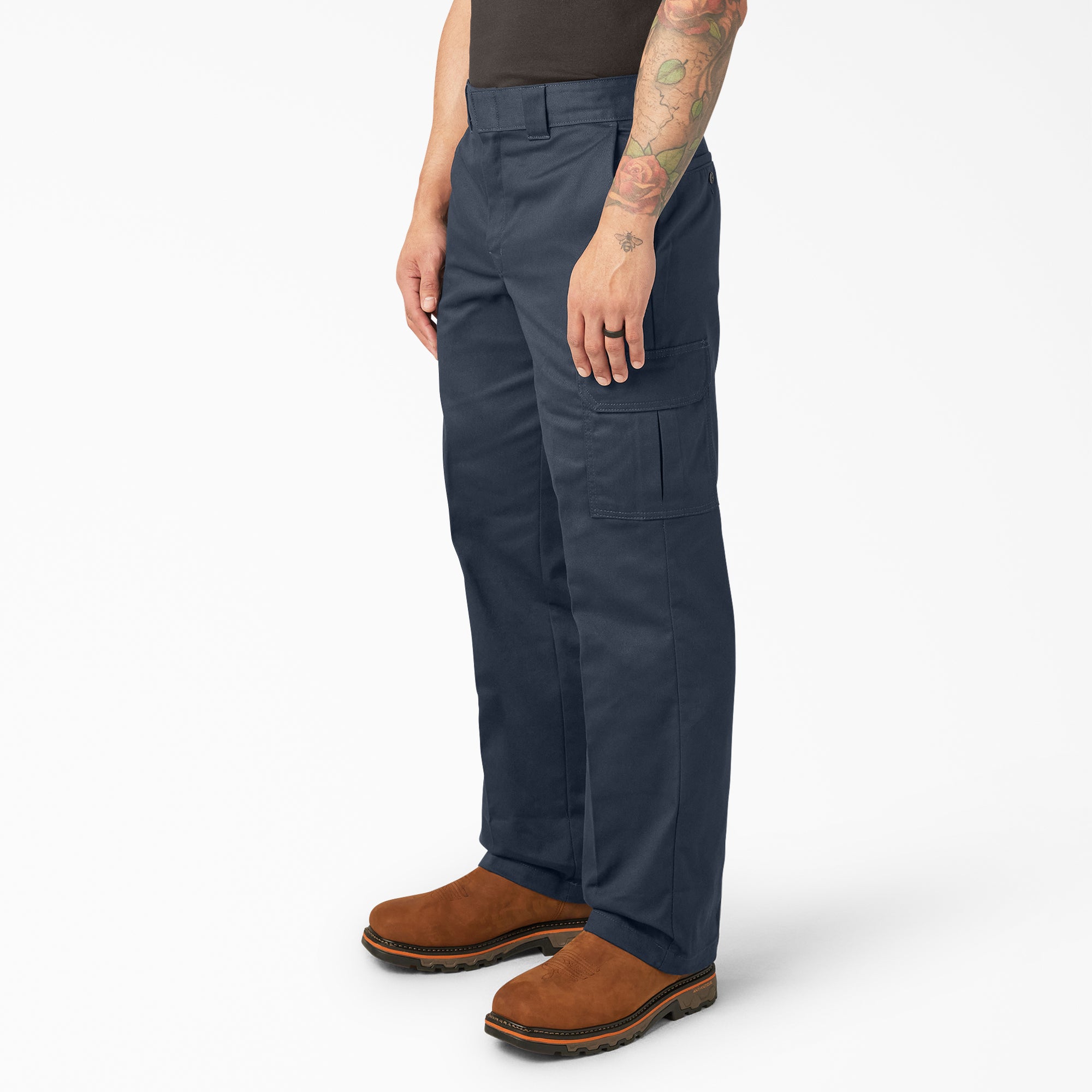 Relaxed Fit Cargo Work Pants - Image 3