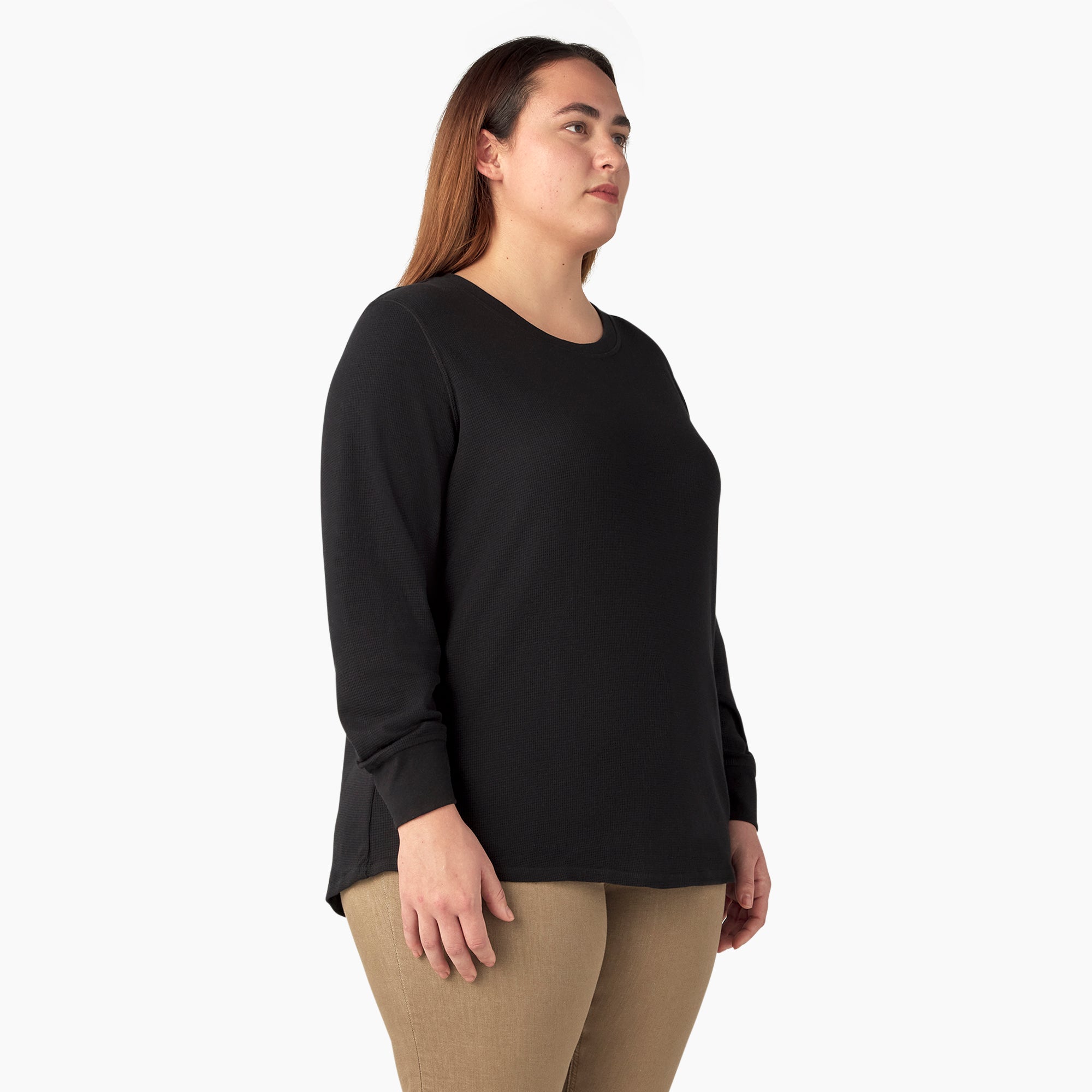 Women's Plus Long Sleeve Thermal Shirt - Image 4