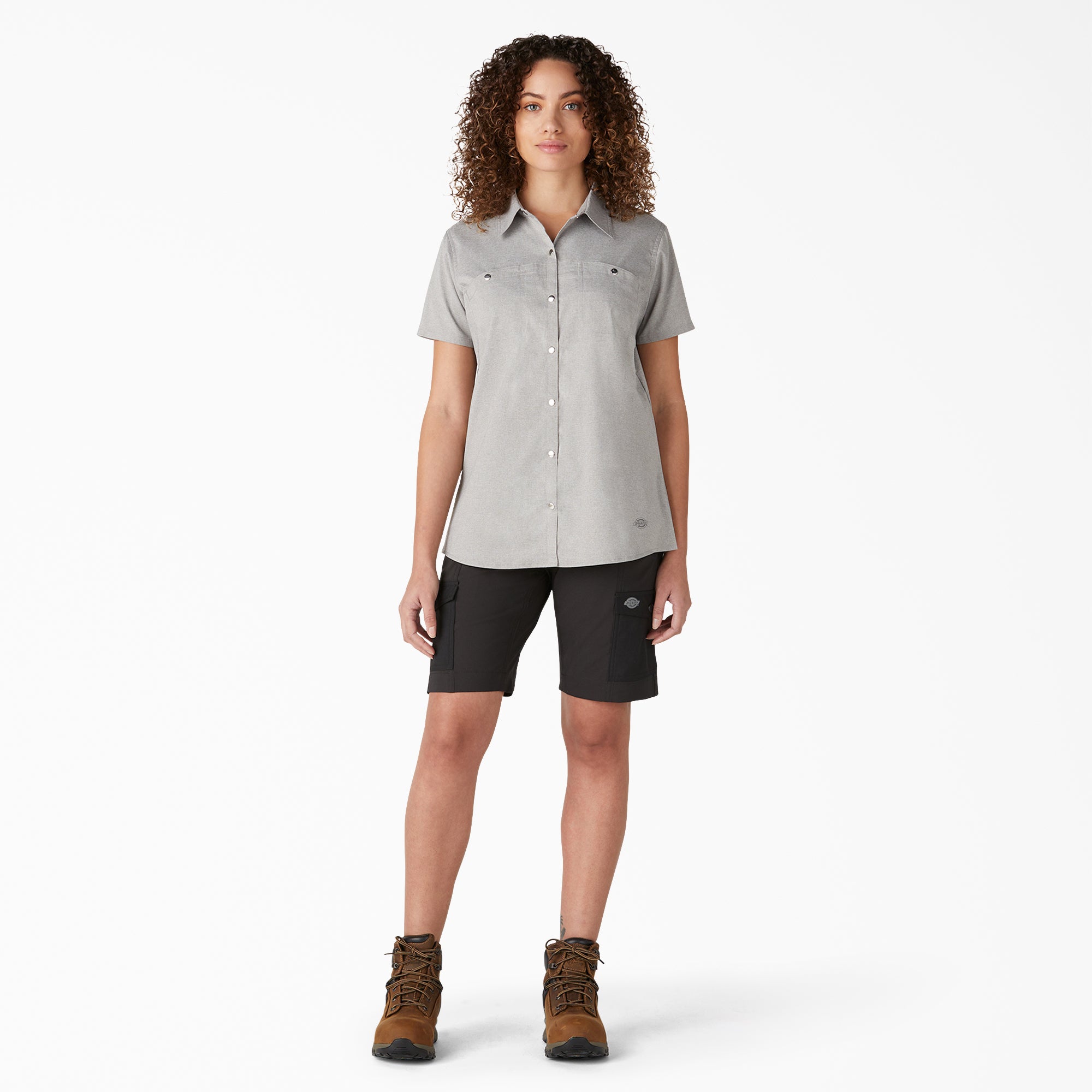 Women's Cooling Short Sleeve Work Shirt - Image 4