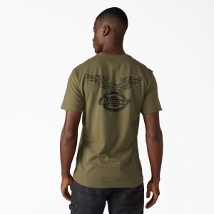 Eagle Logo Graphic T-Shirt